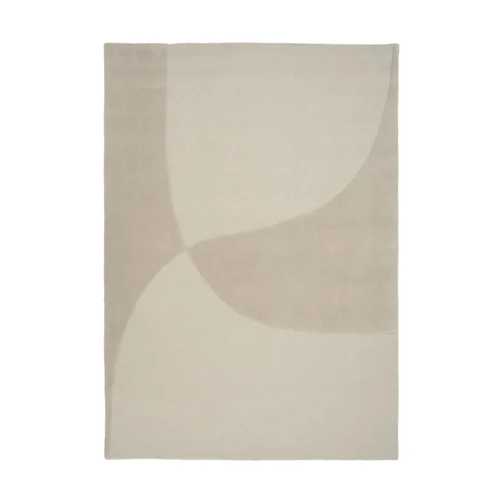 Split Plains matta - Beige, 140x200 cm - Linie Design