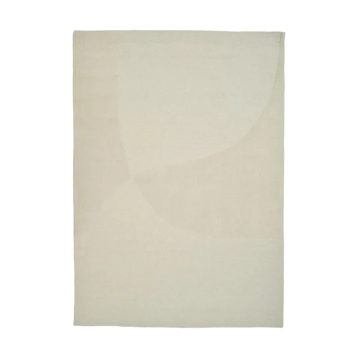 Split Plains matta - White, 250x350 cm - Linie Design