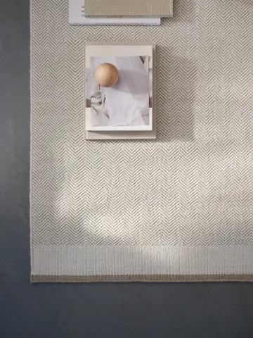 Stratum Echo ullmatta - White, 200x300 cm - Linie Design