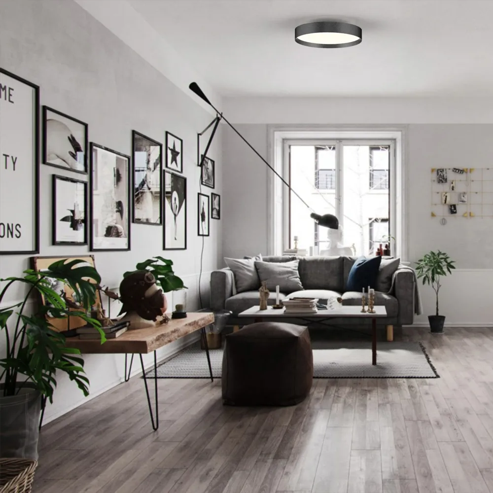 Lucia 45 plafond, Svart Loom Design