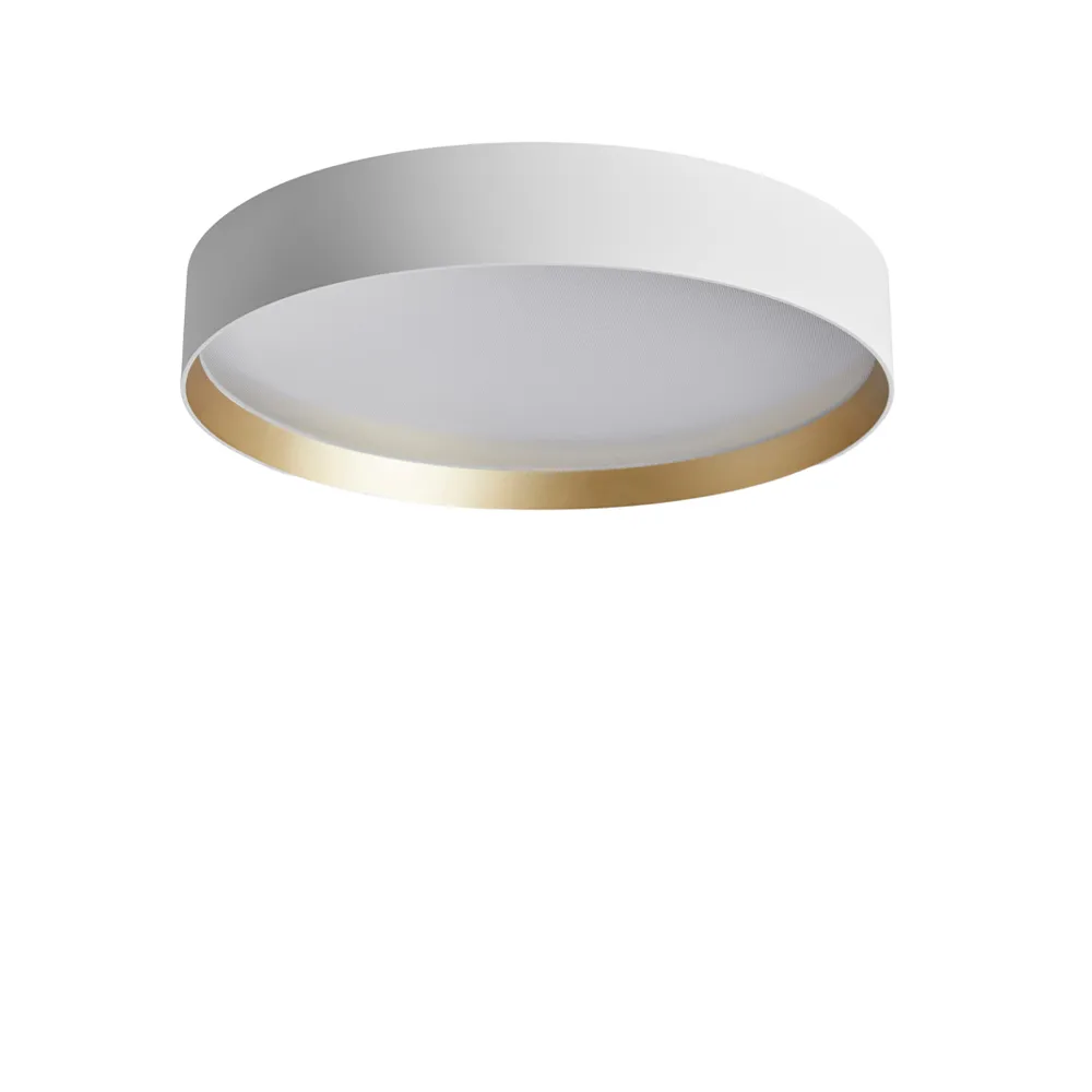 Lucia 45 plafond, Vit-guld Loom Design