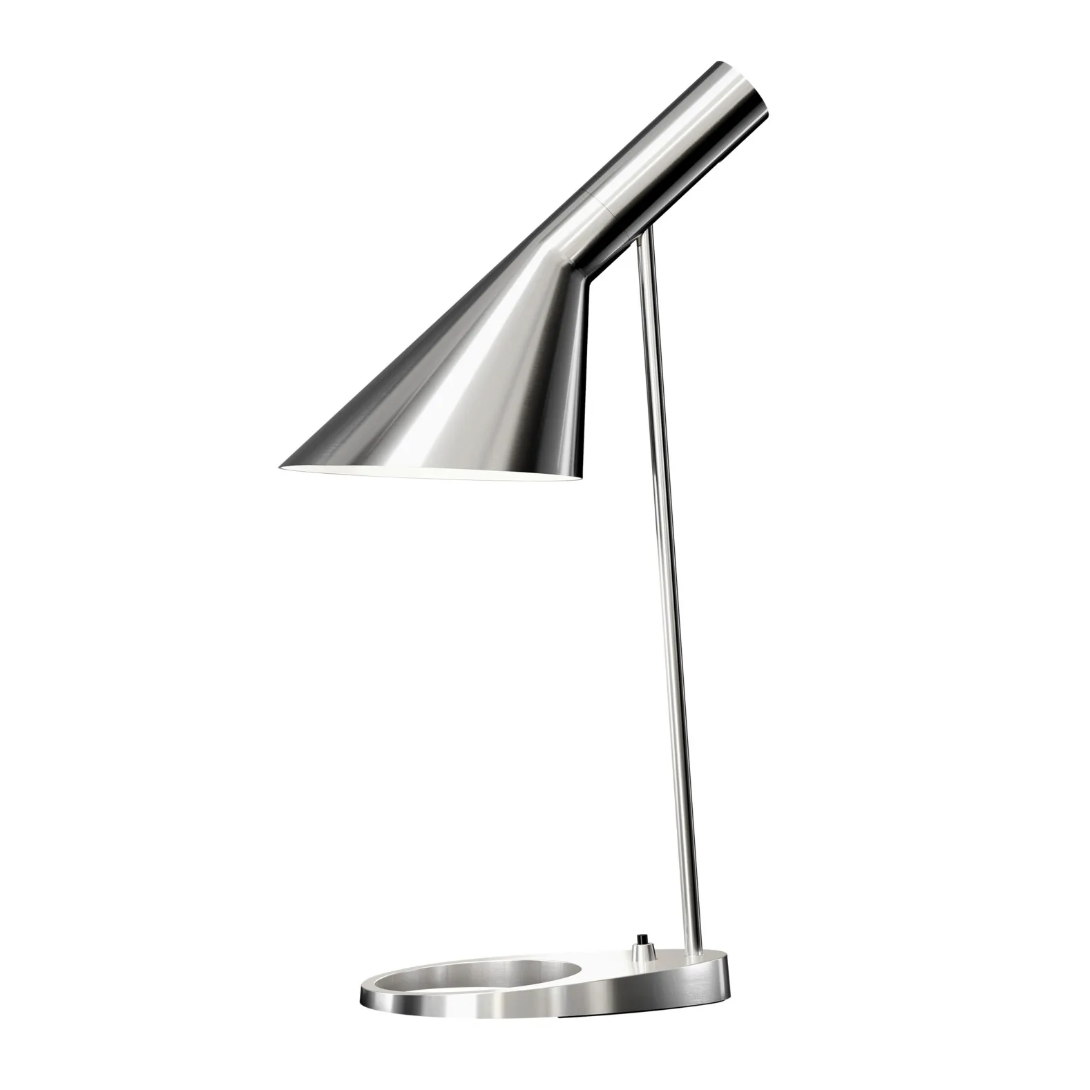 AJ bordslampa, Rostfritt stål polerad Louis Poulsen