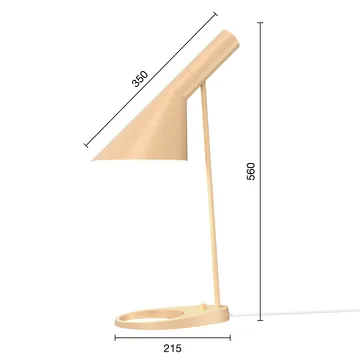 AJ bordslampa - Warm sand - Louis Poulsen