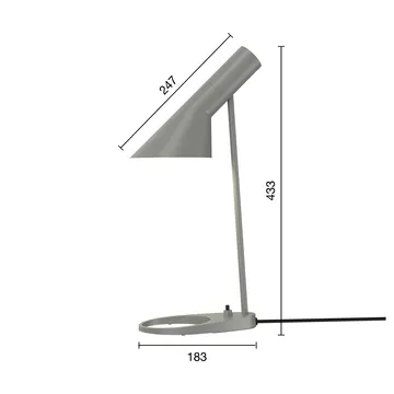 AJ MINI bordslampa - Warm grey - Louis Poulsen