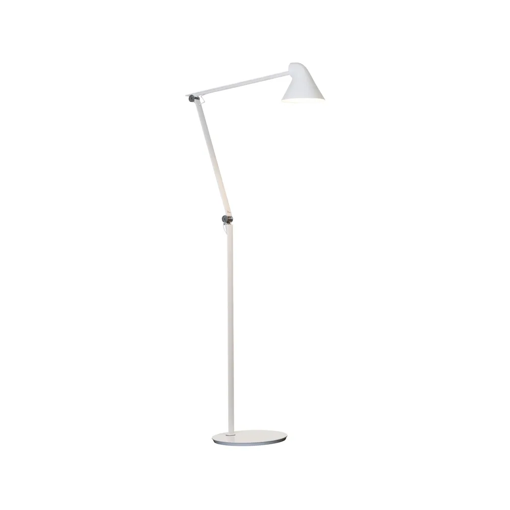 NJP golvlampa, Vit, LED, 3000k Louis Poulsen