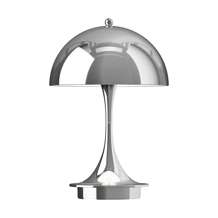 Panthella 160 Portable v3 bordslampa - Krom - Louis Poulsen