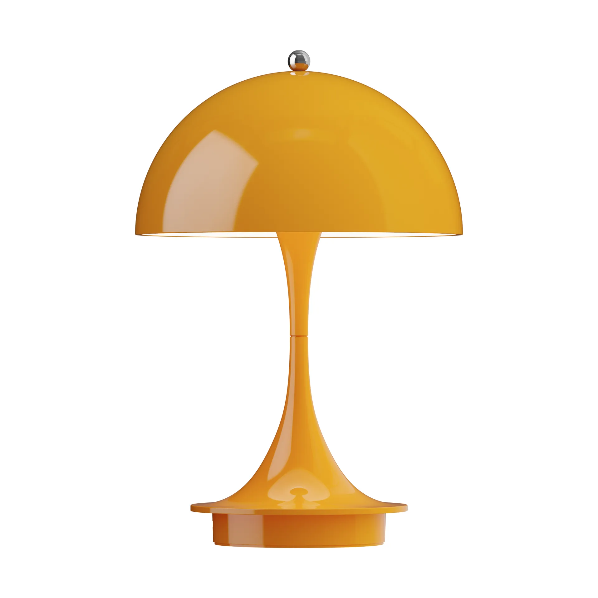 Panthella 160 Portable v3 bordslampa, Opaque orange Louis Poulsen