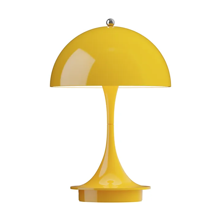 Panthella 160 Portable v3 bordslampa - Opaque yellow - Louis Poulsen