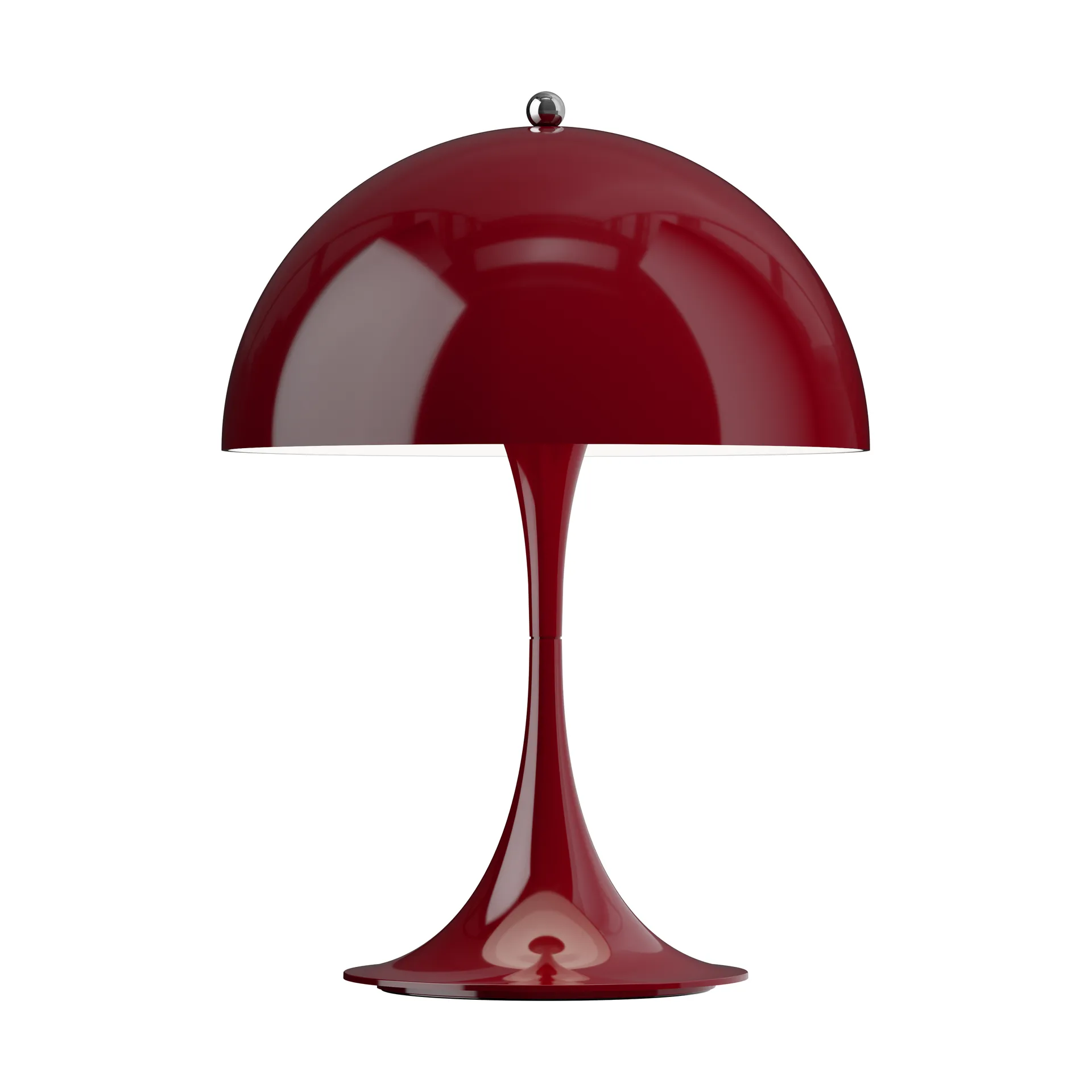 Panthella 250 portabel bordslampa V3, Opaque burgundy Louis Poulsen