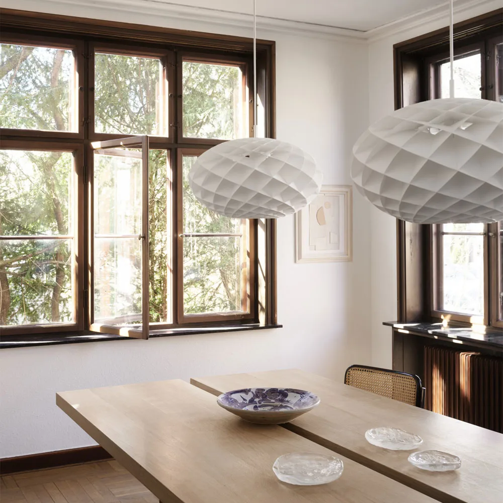 Patera Oval pendel, Vit Louis Poulsen