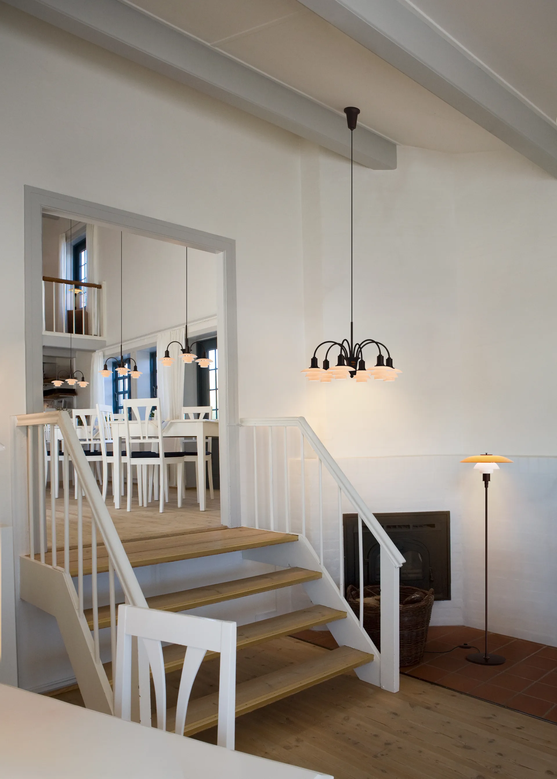 PH 1/1 Chandelier Centenary Edition ljuskrona, Brass-dusty terracotta, 6 armar Louis Poulsen