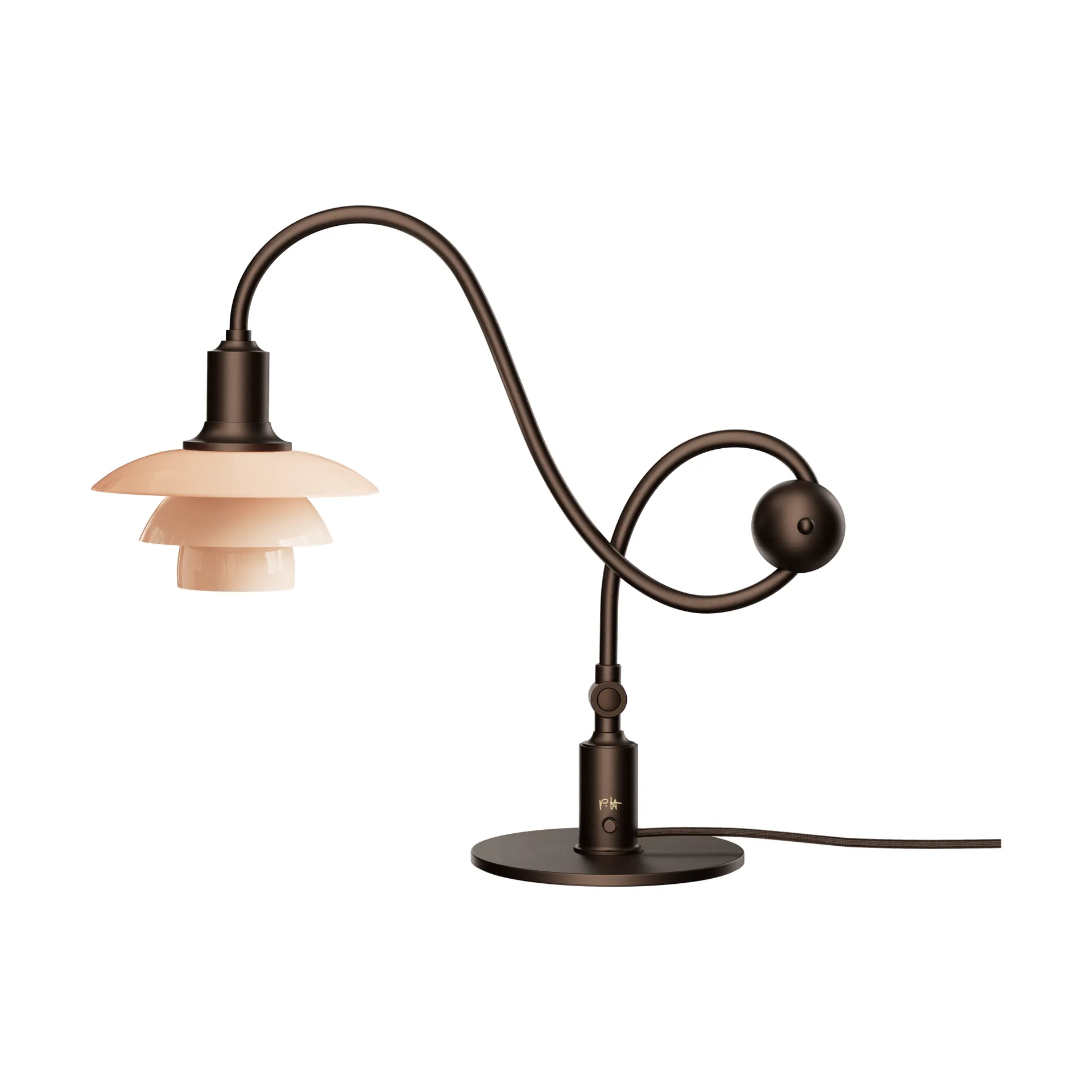 PH 1/1 Piano bordslampa limited edition, Dusty terracotta, 36.4 cm Louis Poulsen