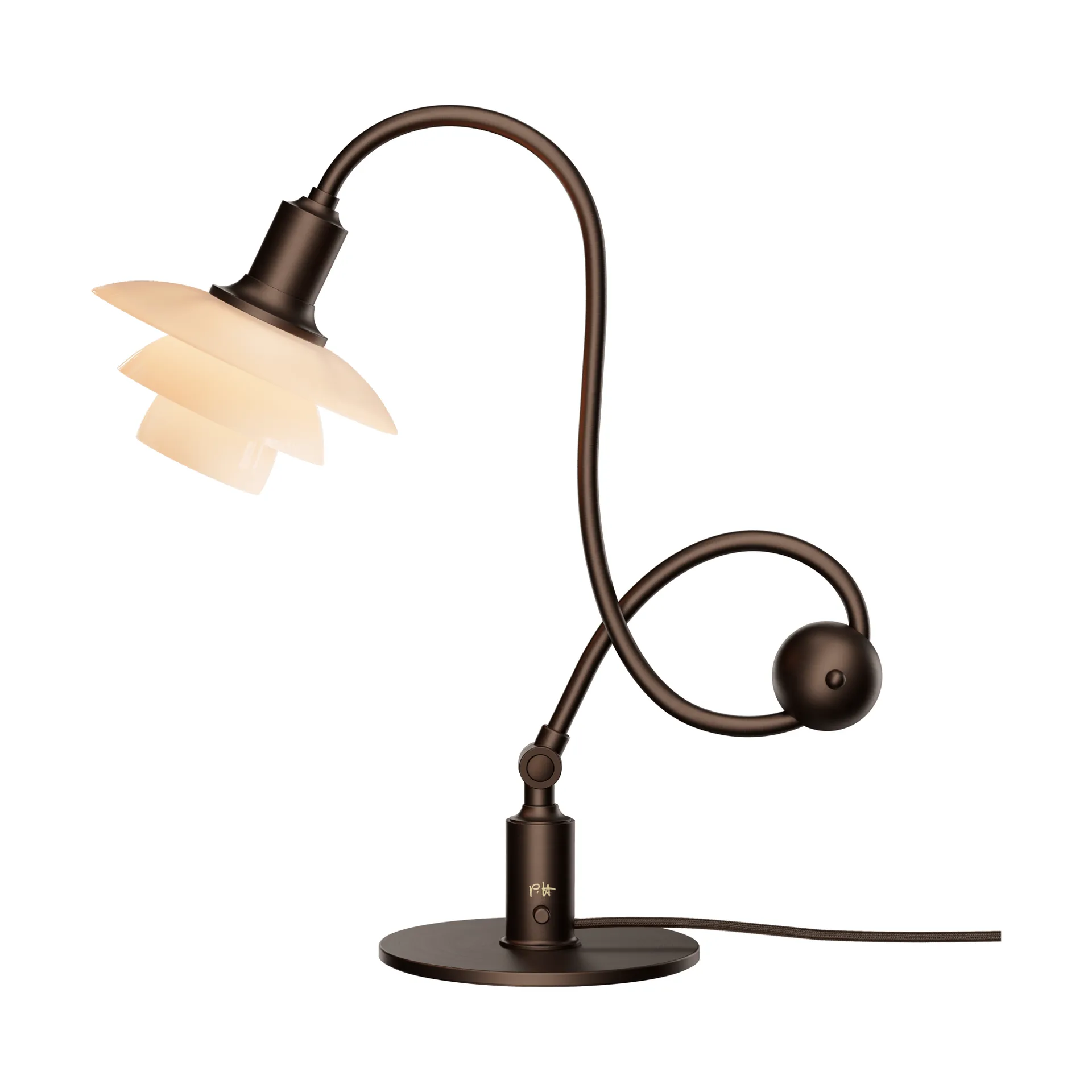 PH 1/1 Piano bordslampa limited edition, Dusty terracotta, 36.4 cm Louis Poulsen