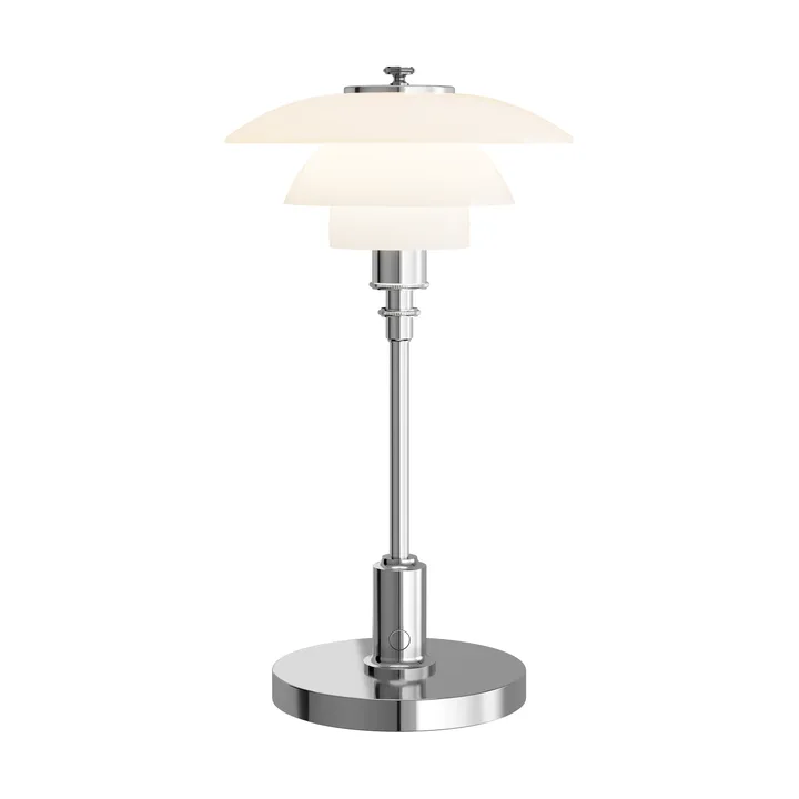 PH 1/1 portabel bordslampa - Krompläterad - Louis Poulsen