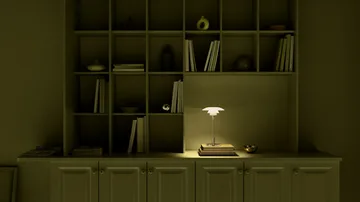 PH 2/1 Portable bordslampa - Brass - Louis Poulsen