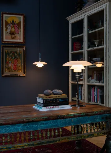 PH 3/2 bordslampa - Krom - Louis Poulsen