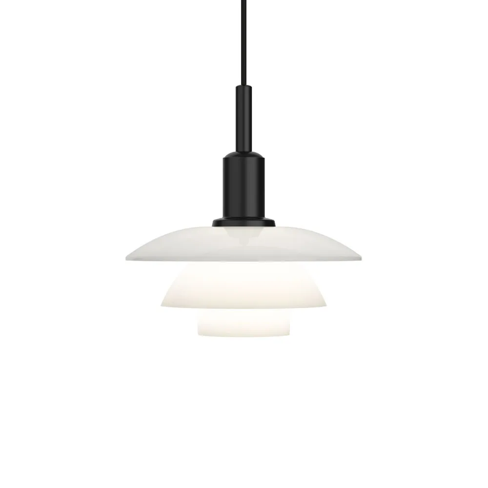 PH 3/3 pendel, Vit opal, glas Louis Poulsen