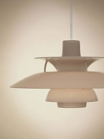PH 5 pendel - Ø320, Opal beige - Louis Poulsen