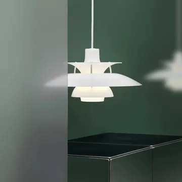 PH 5 pendel - Ø320, Opal white (vit) - Louis Poulsen