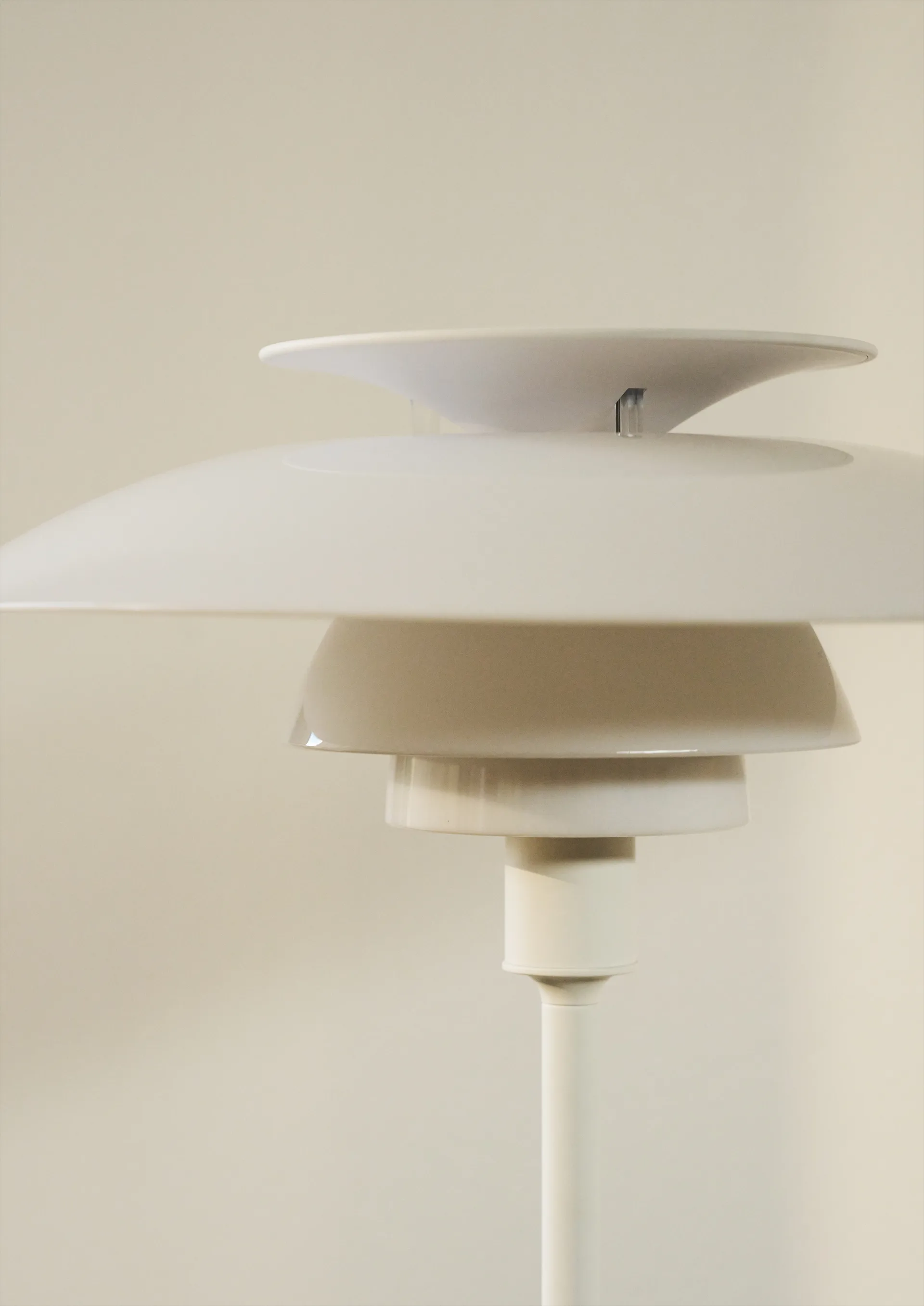 PH 80 bordslampa, Vit opal, vit Louis Poulsen