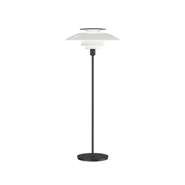 PH 80 dimbar golvlampa - Svart, vit opal akryl - Louis Poulsen