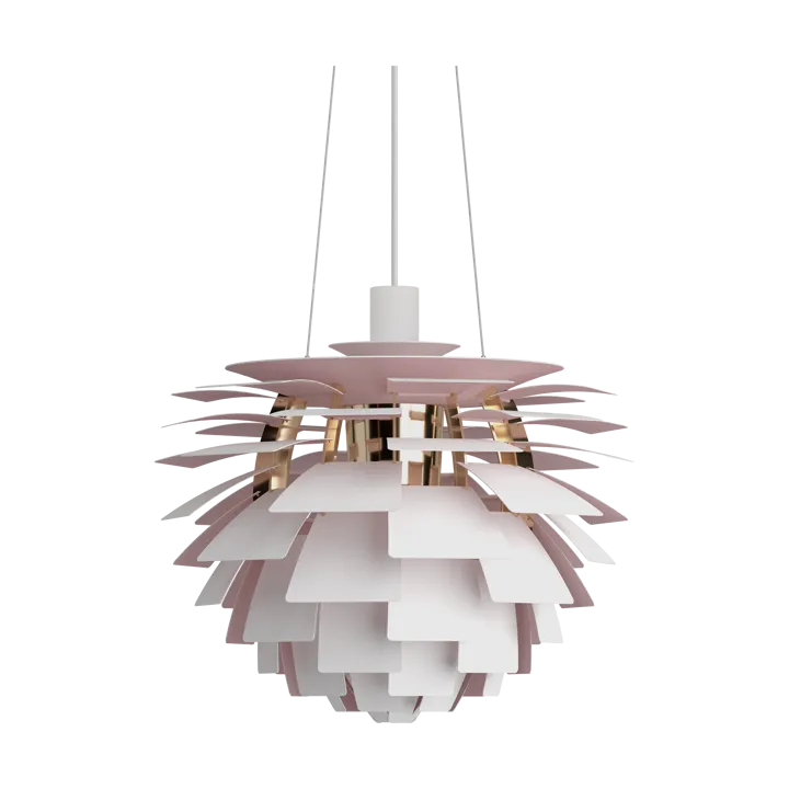 PH Artichoke Anniversary jubileumsutgåva pendel - Matte white-pale rose Ø48 cm - Louis Poulsen