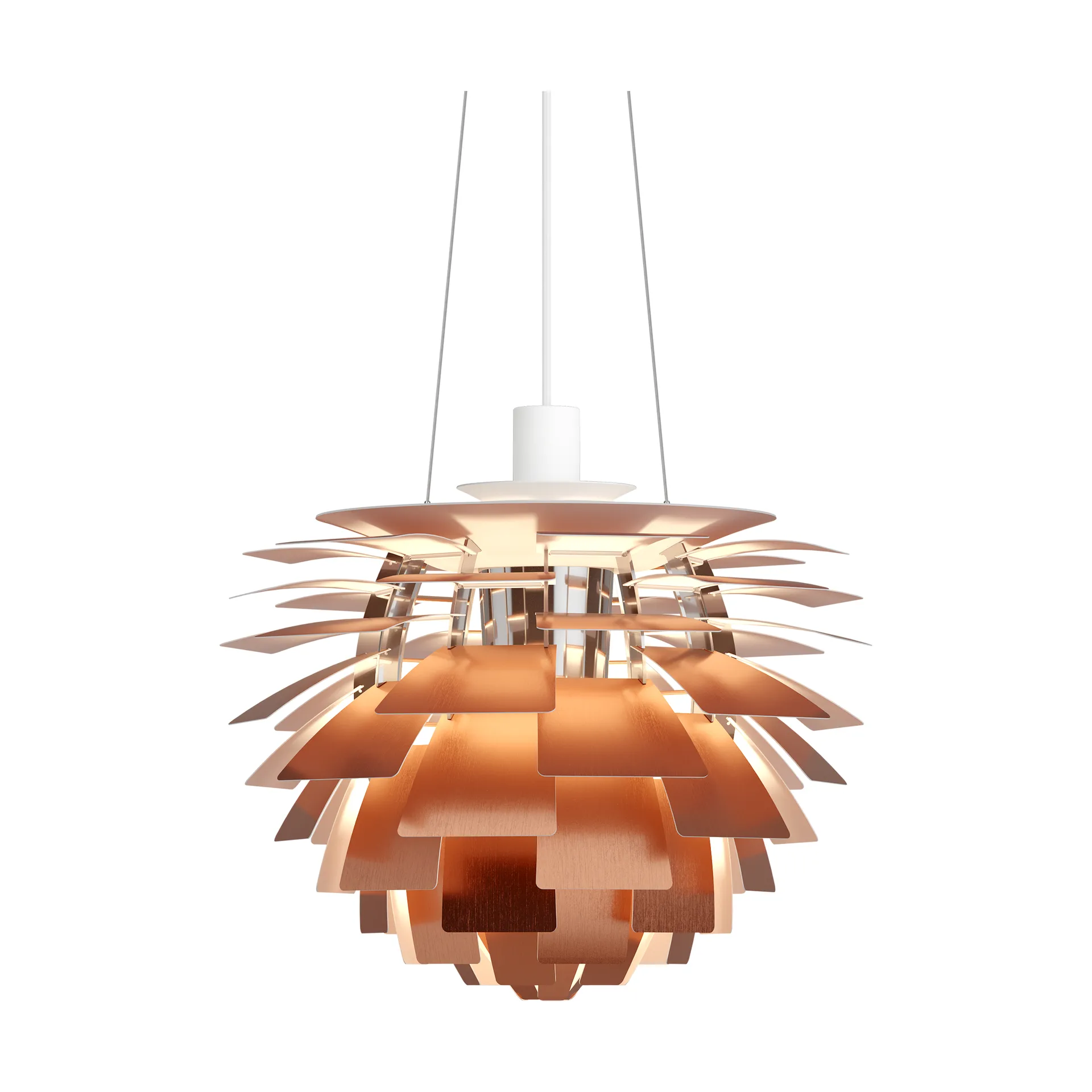 PH Artichoke Kotte pendel LED, Koppar, Ø48 cm Louis Poulsen