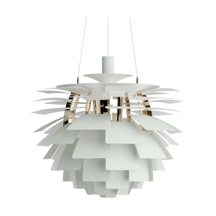 PH Artichoke pendel Ø60 cm - Dusty green-brass metallised - Louis Poulsen