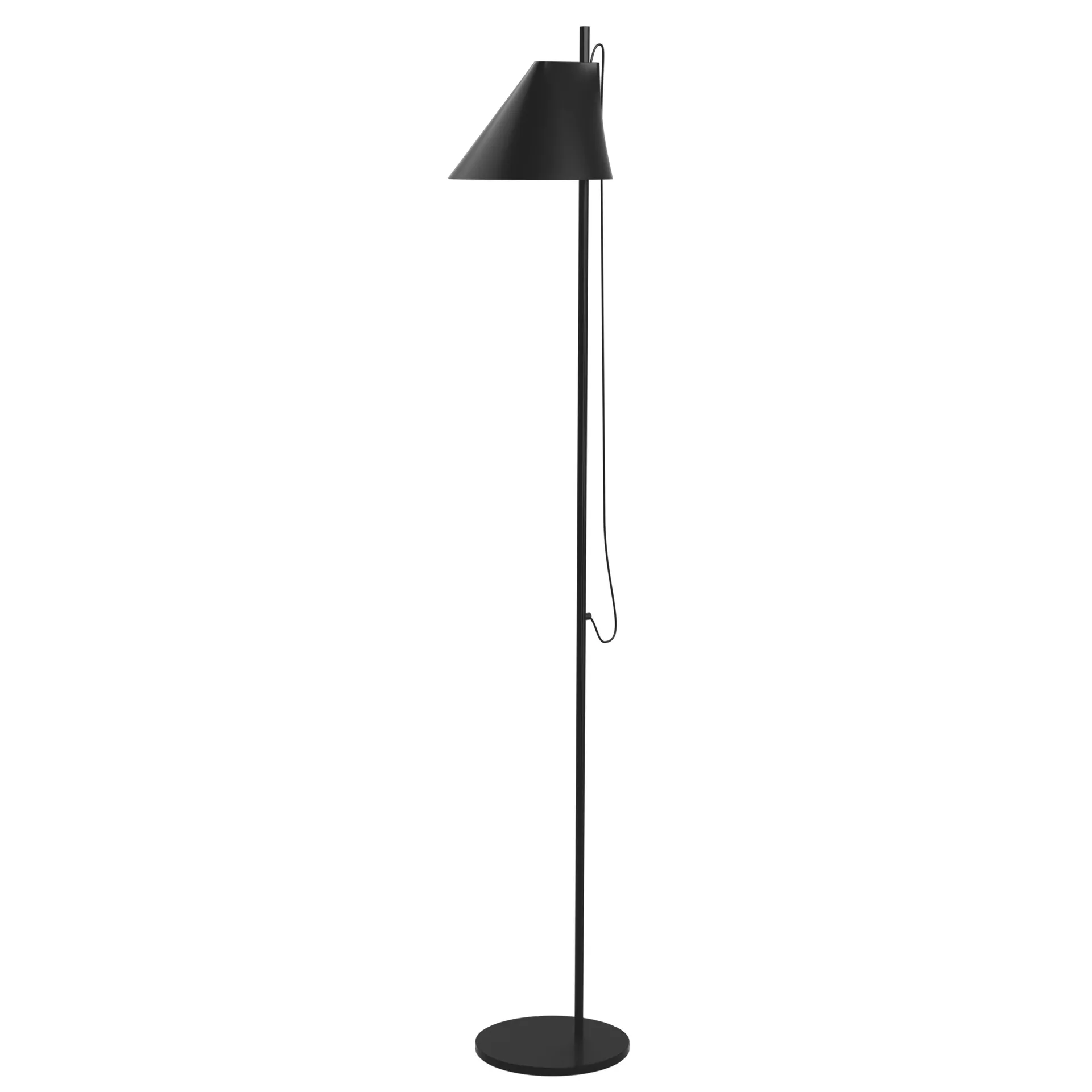Yuh golvlampa, Svart Louis Poulsen
