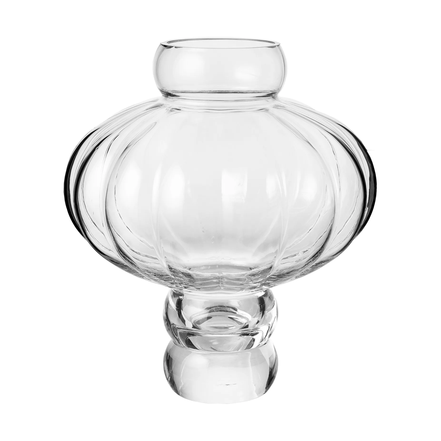 Balloon 08 vas 30 cm, Clear Louise Roe