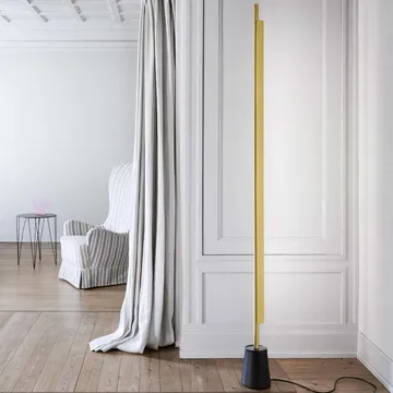 Compendium golvlampa - mässing - Luceplan