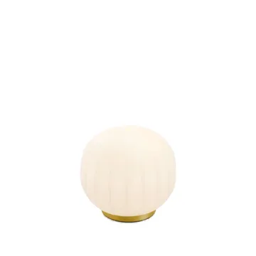 Lita bordslampa - ø18 cm, mässingssockel - Luceplan