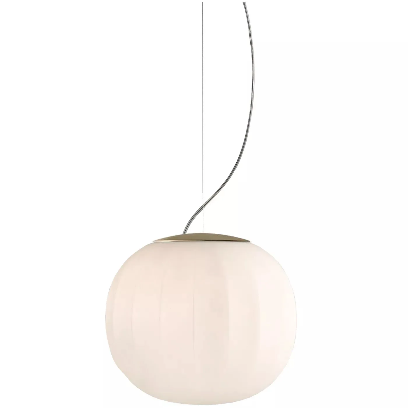 Lita pendel, ø30 cm, mässing Luceplan