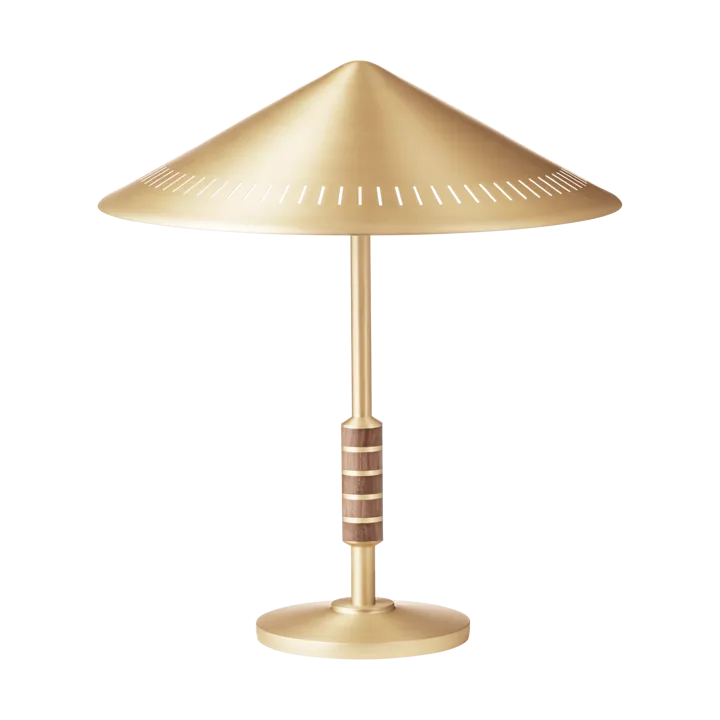 Governor 405 bordslampa - Brass-walnut - LYFA