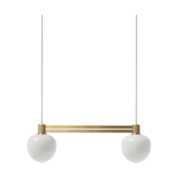 Memoir II Side By Side 120 pendel - Brass - LYFA