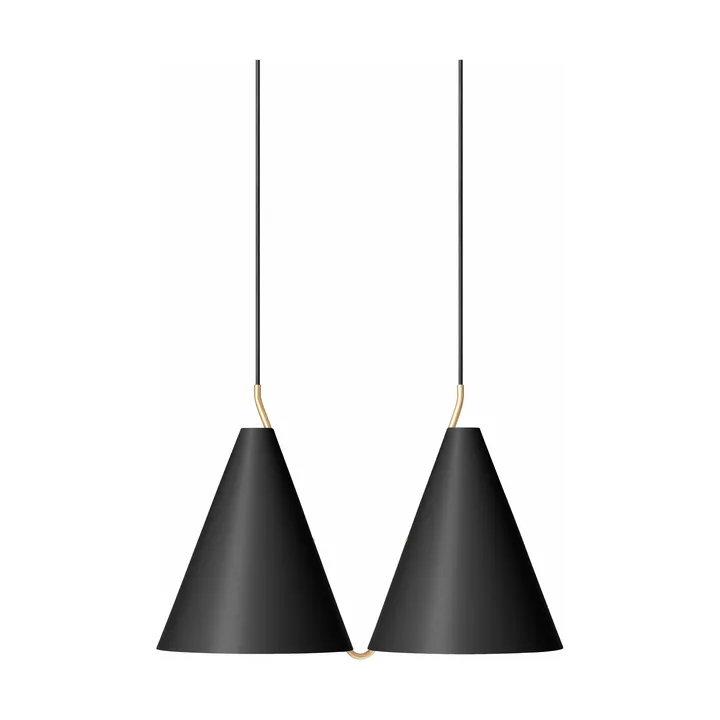 Mosaik II Side by Side 250 pendel - Black - LYFA