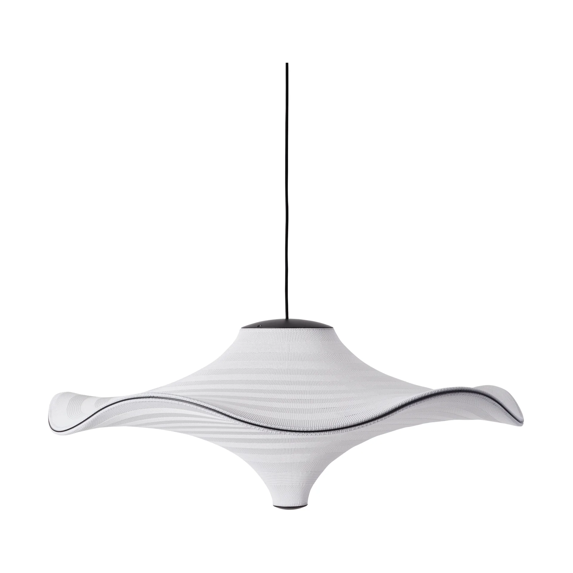 Flying pendel Ø96 cm, Ivory white Made By Hand