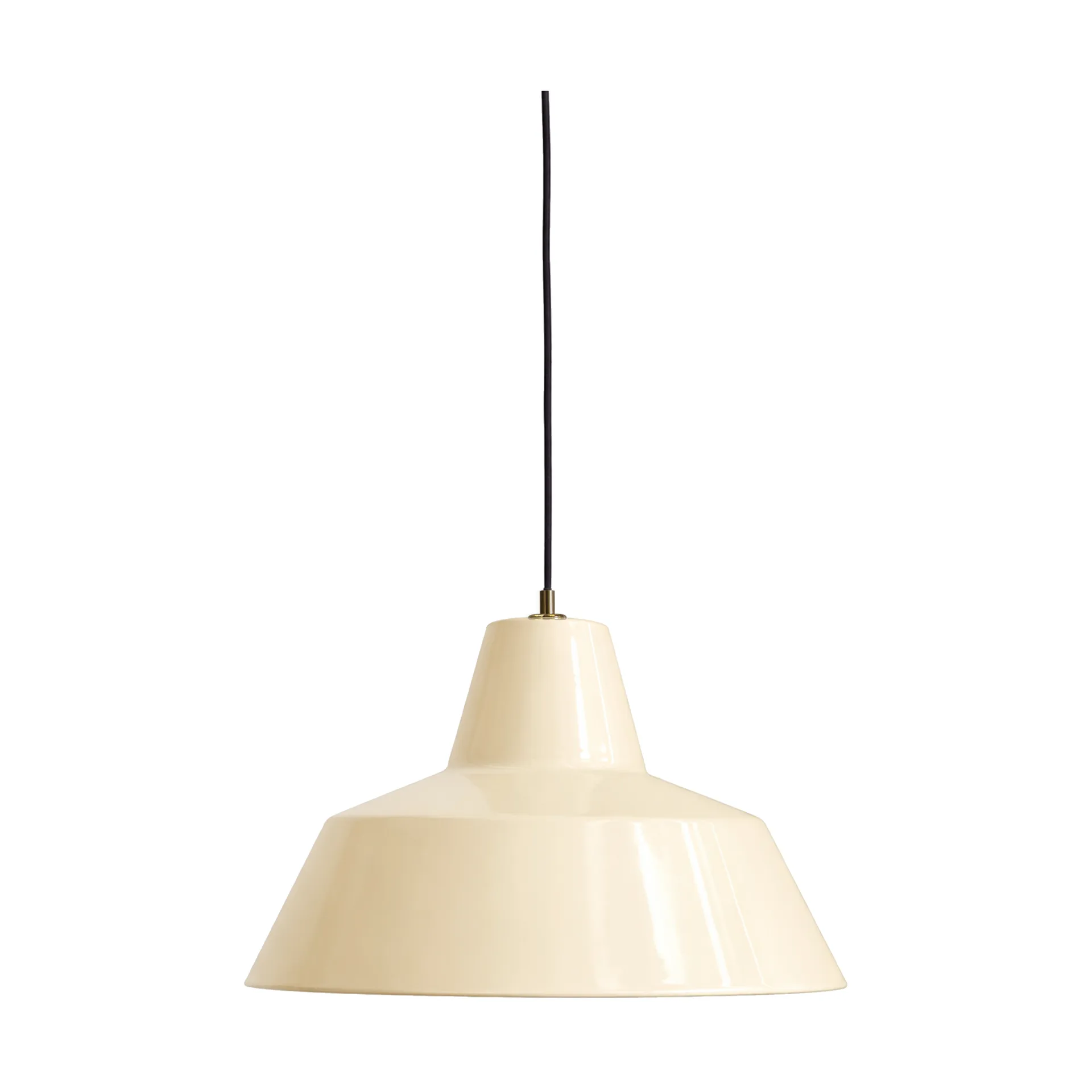 Workshop W4 pendel 75 anniversary edition, Butter yellow Made By Hand