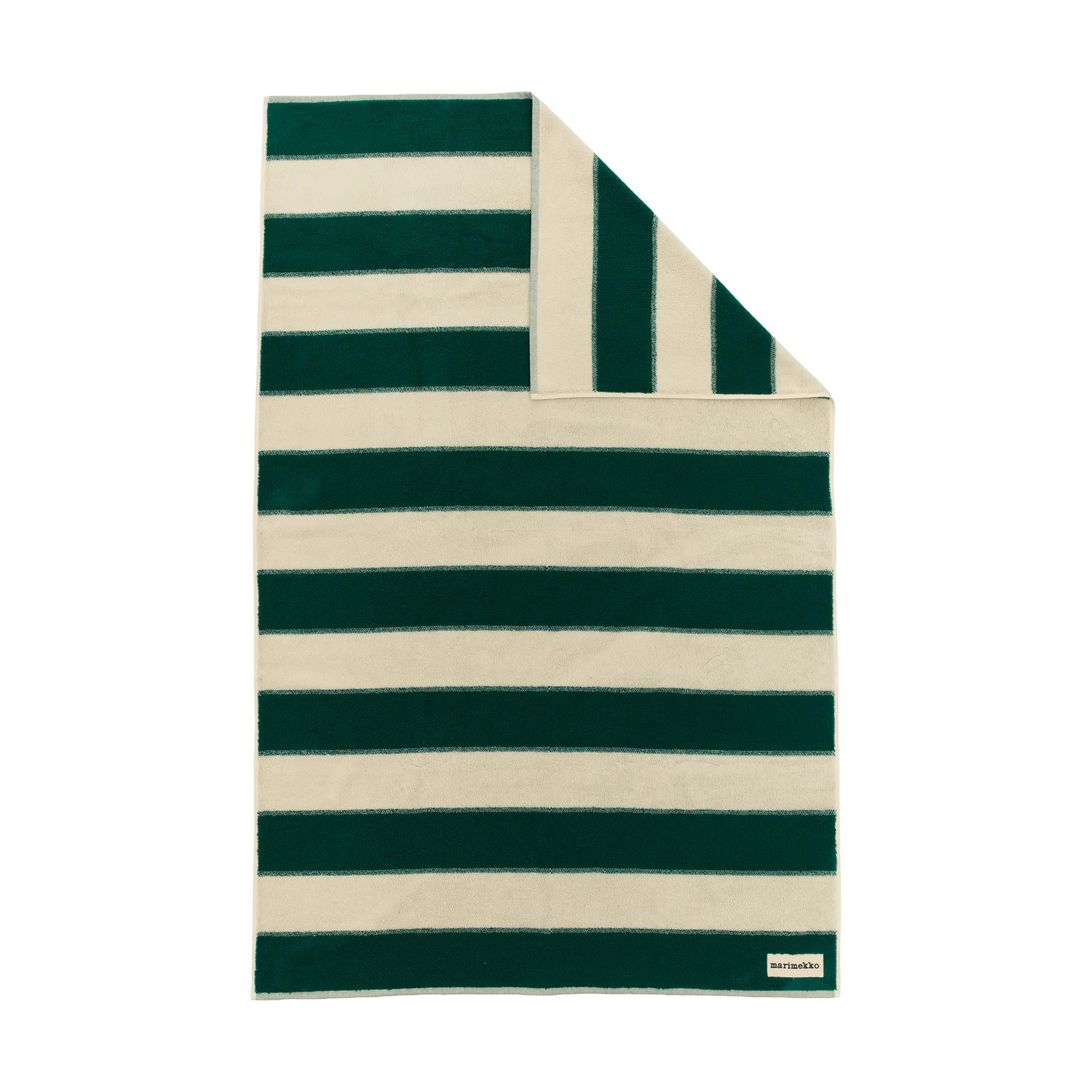 Galleria badhandduk, Emerald-melon Marimekko