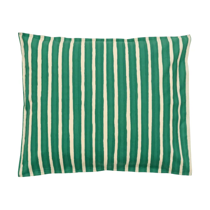 Iso Piccolo örngott - Off white-emerald - Marimekko