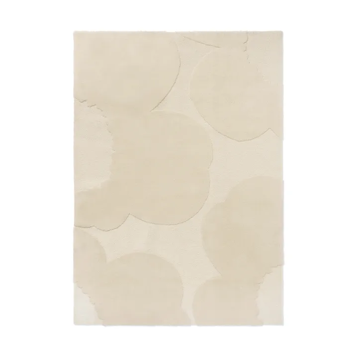 Iso Unikko ullmatta - Natural White, 200x300 cm - Marimekko