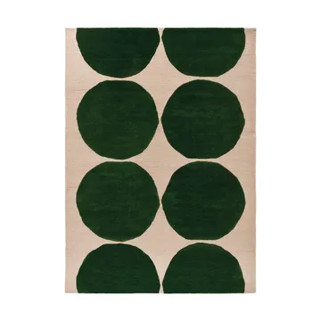 Isot Kivet ullmatta - Green, 140x200 cm - Marimekko