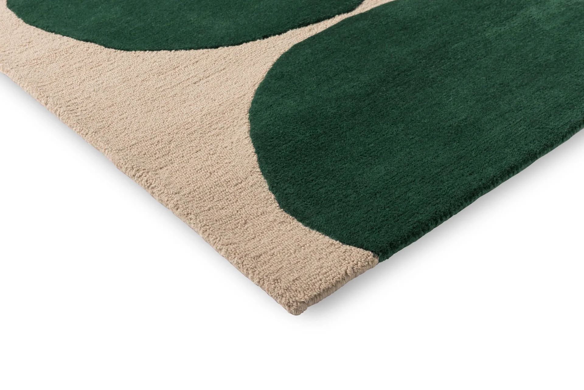 Isot Kivet ullmatta, Green, 170x240 cm Marimekko