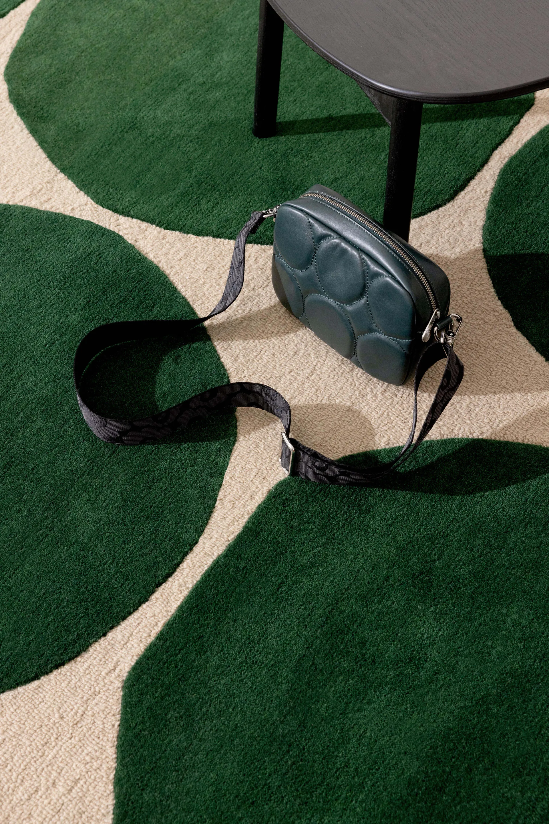 Isot Kivet ullmatta, Green, 170x240 cm Marimekko