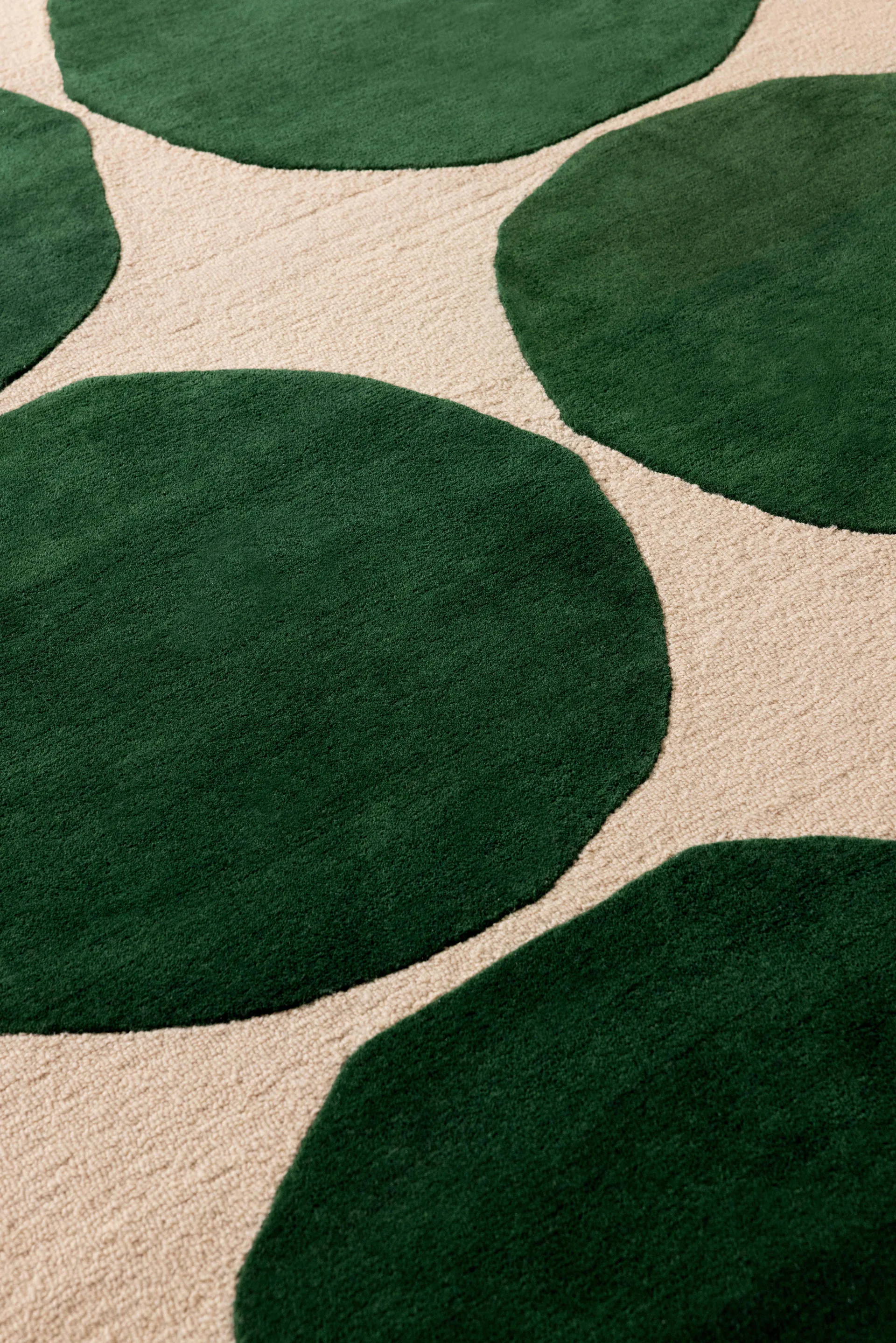 Isot Kivet ullmatta, Green, 250x350 cm Marimekko