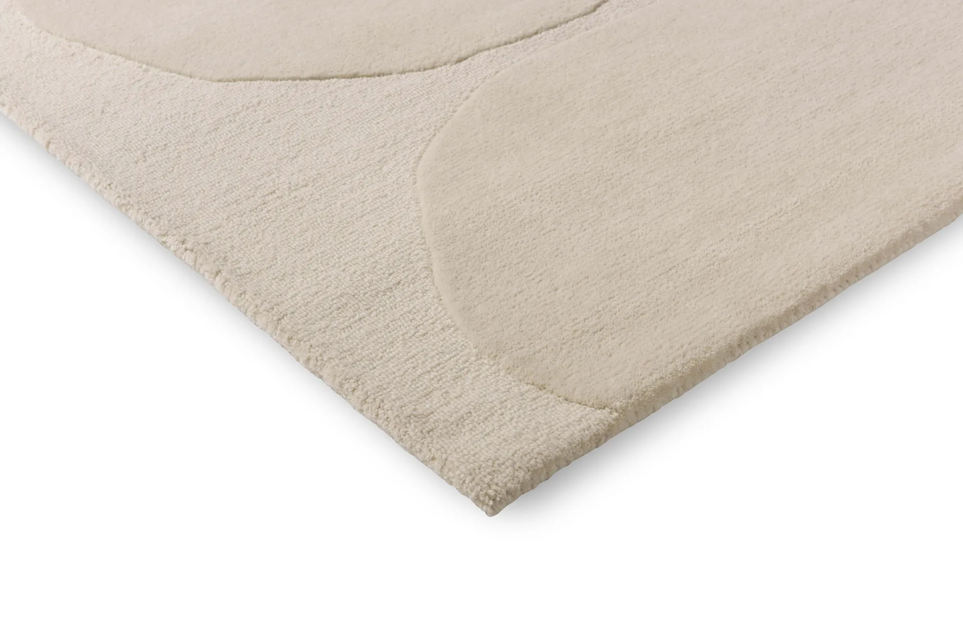 Isot Kivet ullmatta, Natural White, 250x350 cm Marimekko