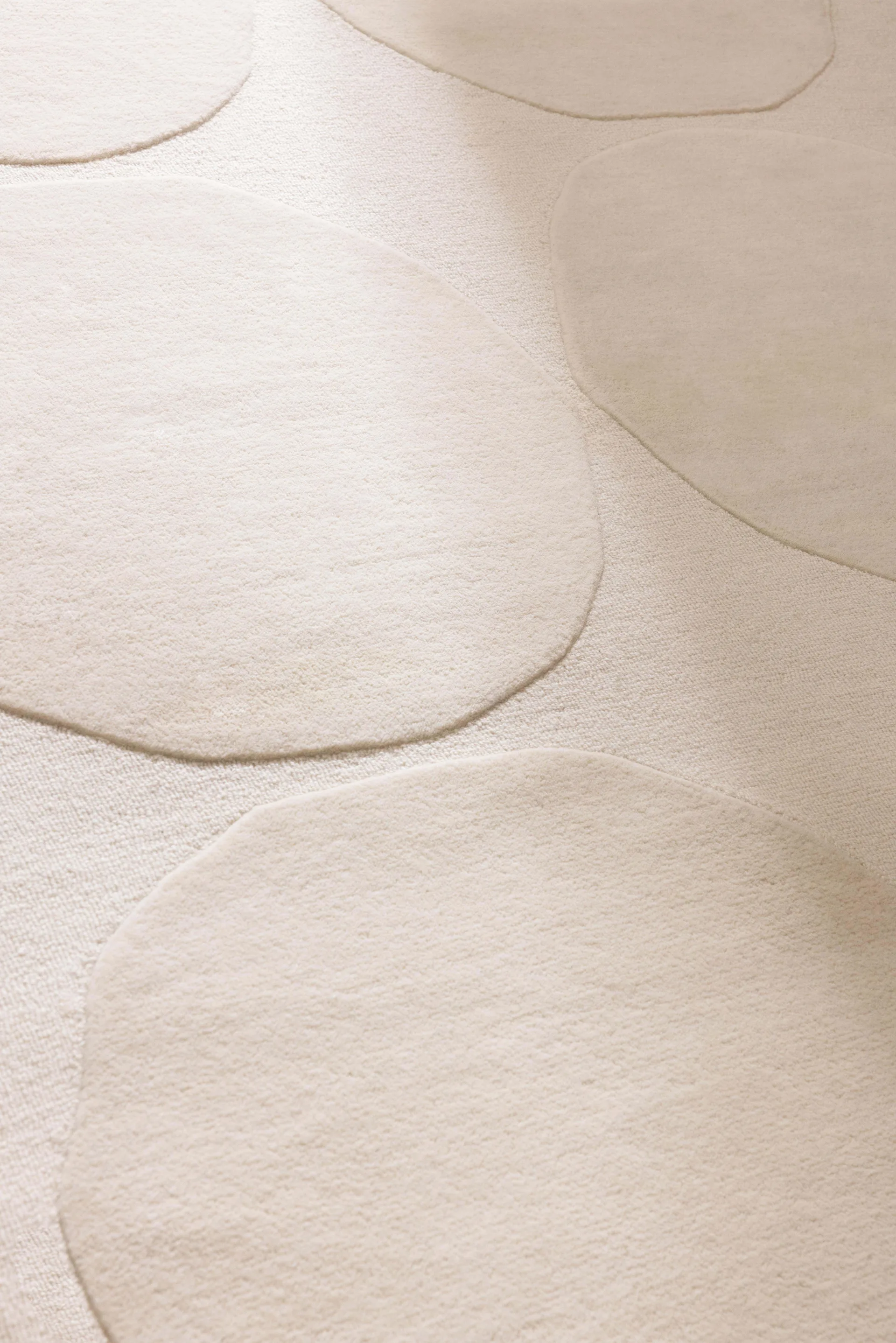 Isot Kivet ullmatta, Natural White, 250x350 cm Marimekko