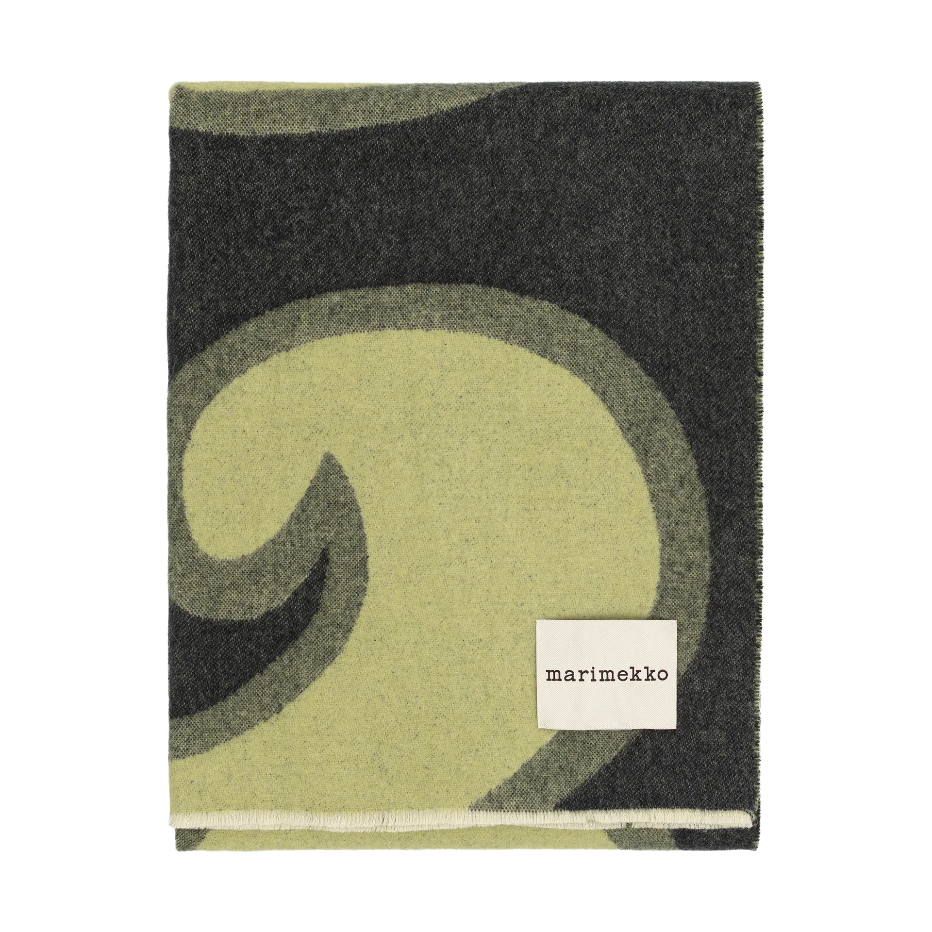 Jokeri pläd 130x170 cm, Dark green-pear Marimekko