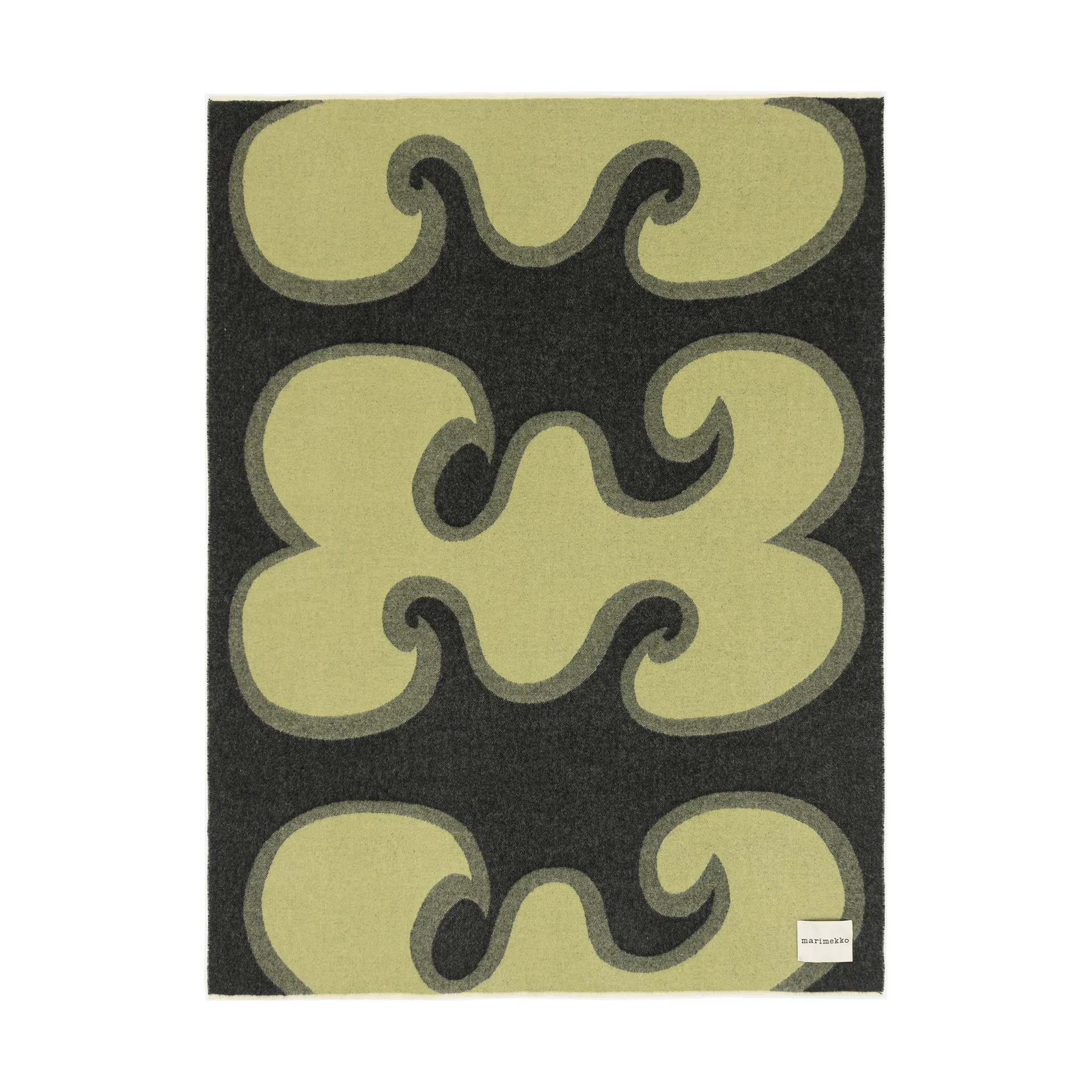 Jokeri pläd 130x170 cm, Dark green-pear Marimekko