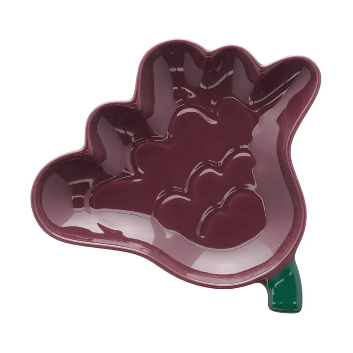 Kukasta Kukkaan assiett - Plum-green, 15 cm - Marimekko